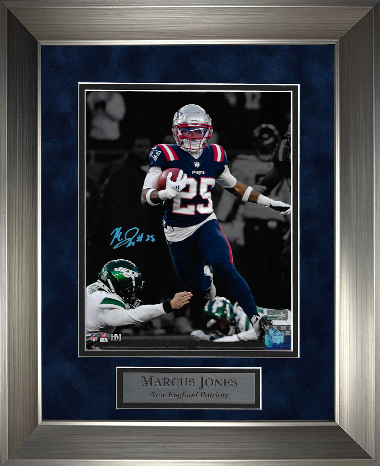 Marcus Jones Autograph Photo Spotlight 11x14