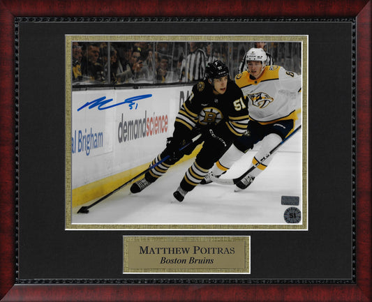 Matthew Poitras Autograph Photo 11x14
