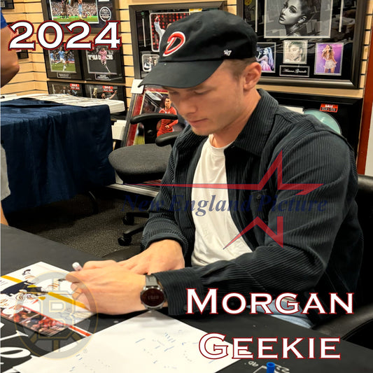 Morgan Geekie Signing