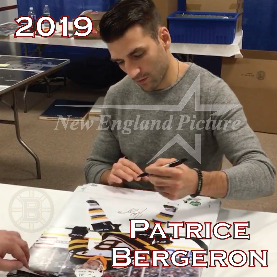 Patrice Bergeron Signing