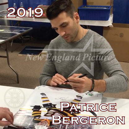 Patrice Bergeron Signing