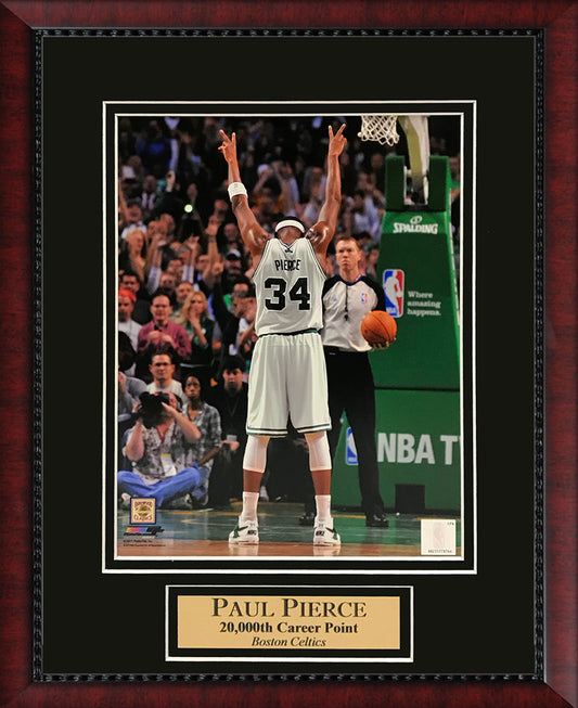 Paul Pierce Photo Arms Up 11x14
