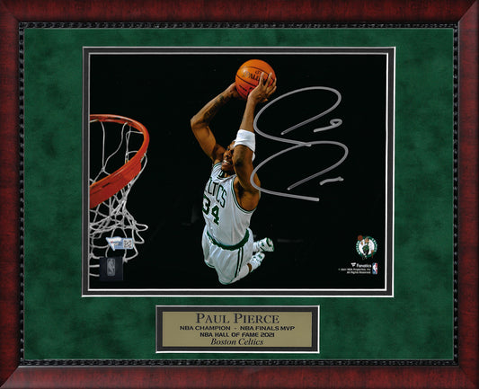 Paul Pierce Autograph Photo To Dunk Spotlight Out 11x14