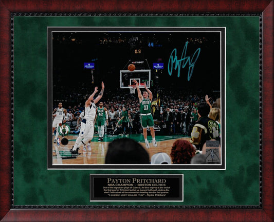 Payton Pritchard Autograph Photo 3 Pt Game 5 11x14