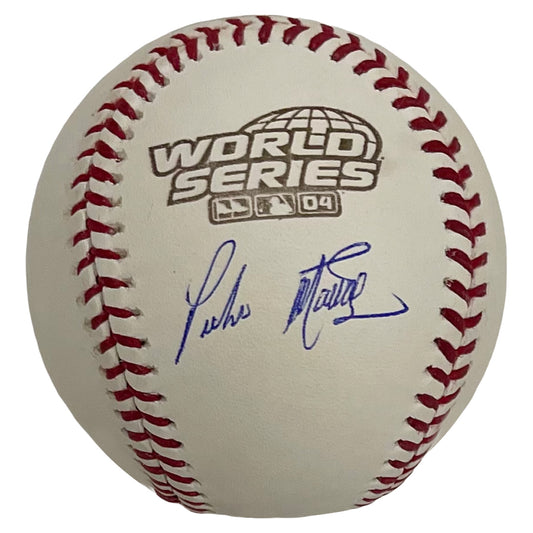 Pedro Martinez Autograph Baseball 2004 World Series