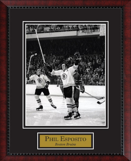 Phil Esposito Photo Arms Up 11x14