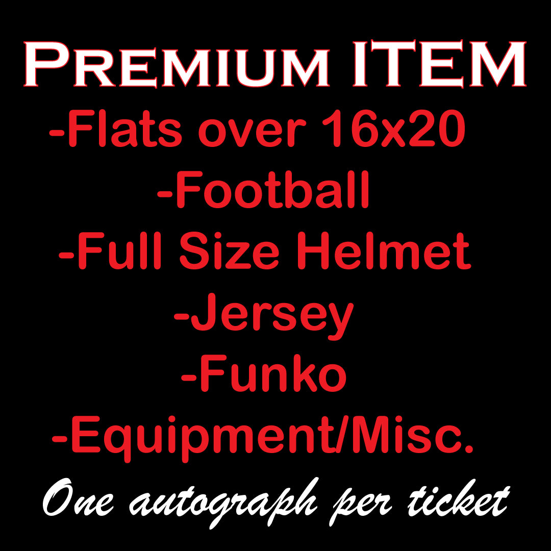 Adam Vinatieri Premium Autograph Ticket