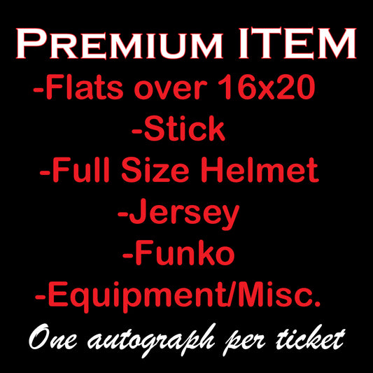 Ray Bourque Premium Autograph Ticket