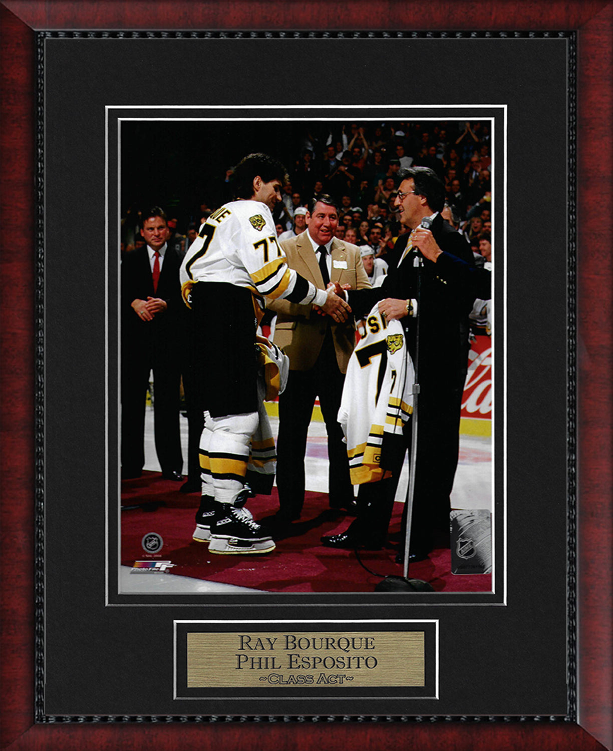 Ray Bourque Phil Esposito Photo Class Act 11x14