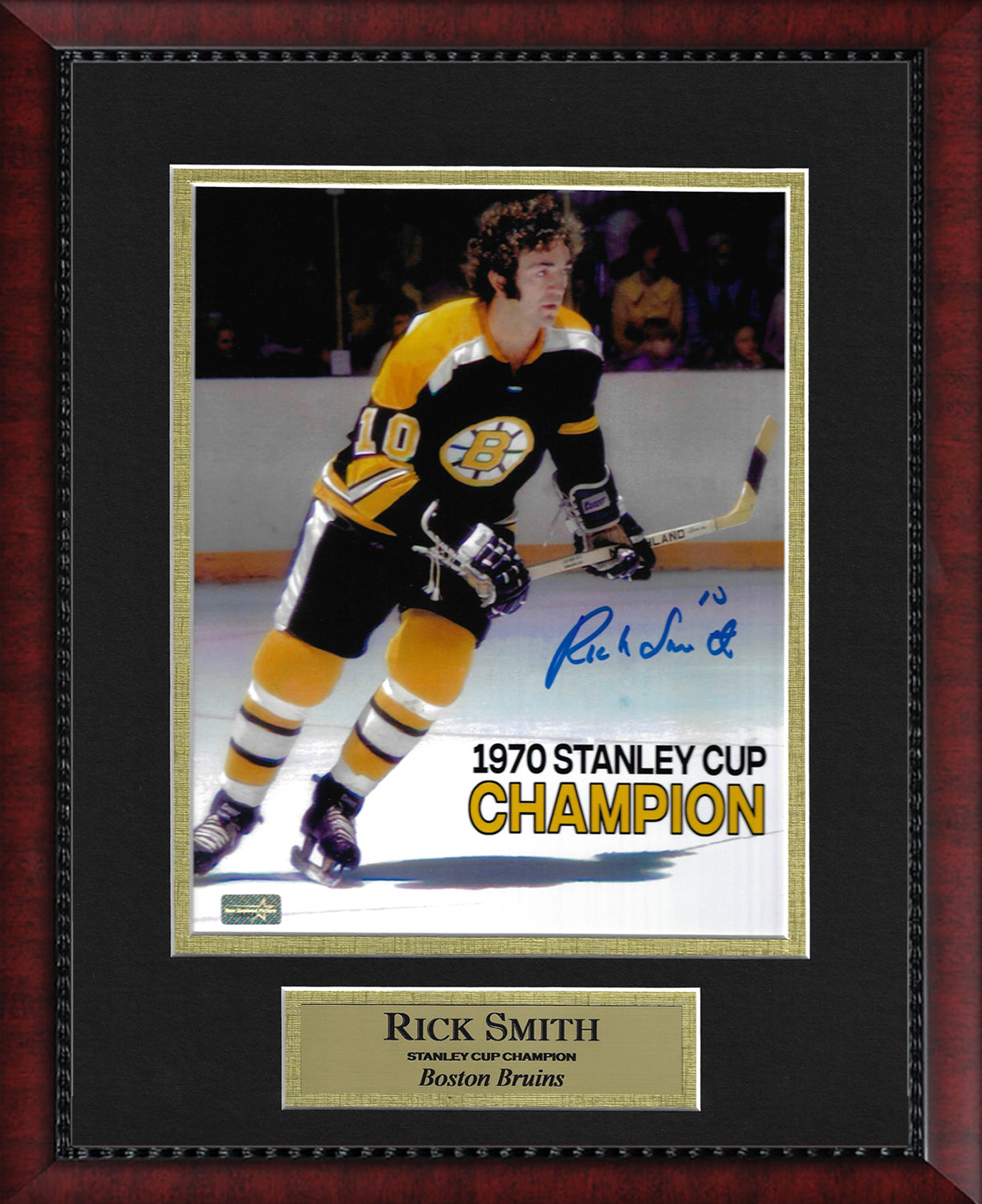 Rick Smith Autograph Photo 11x14 – New England Picture