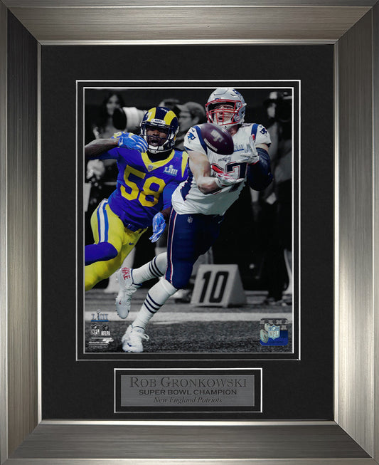 Rob Gronkowski Photo Super Bowl LIII Catch Spotlight 11x14