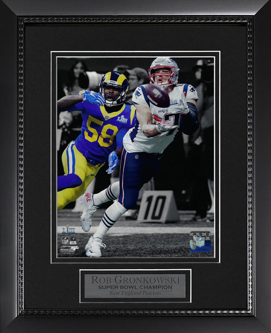 Rob Gronkowski Photo Super Bowl LIII Catch Spotlight 11x14