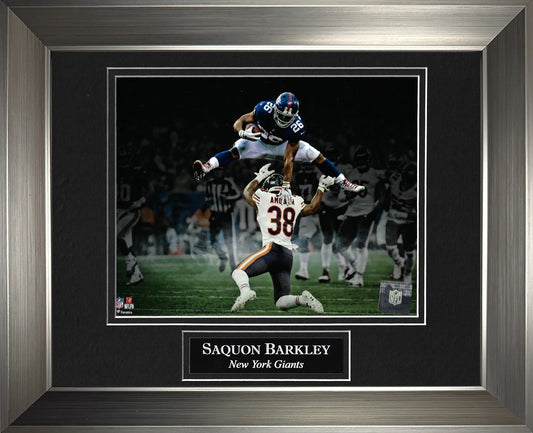 Saquon Barkley Photo Leapfrog 11x14