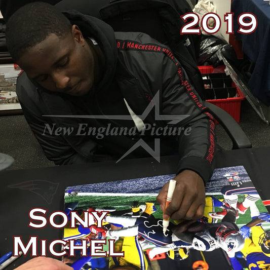 Sony Michel Signing