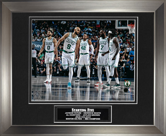 NBA Finals '24 Starting Five Photo 16x20