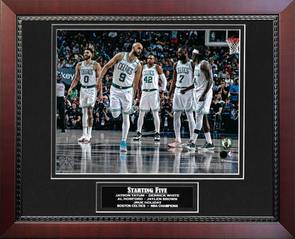 NBA Finals '24 Starting Five Photo 16x20