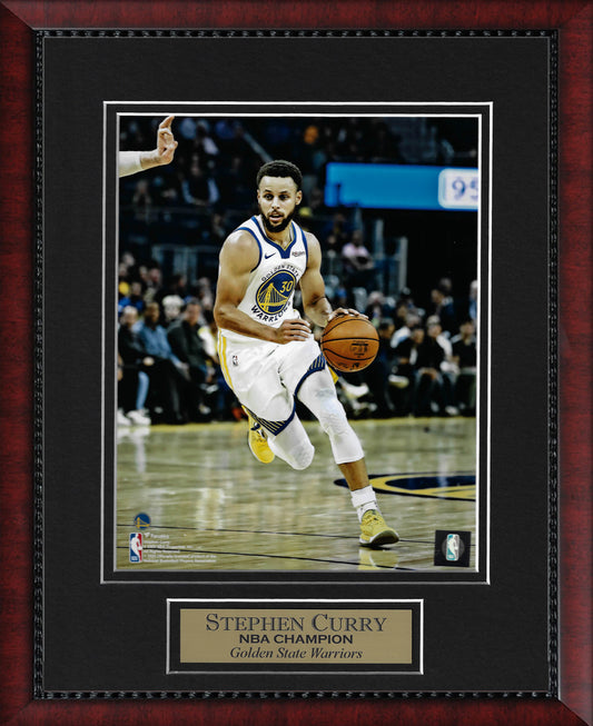 Stephen Curry Photo Dribble 11x14