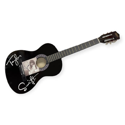 Taylor Swift Autograph Black Guitar