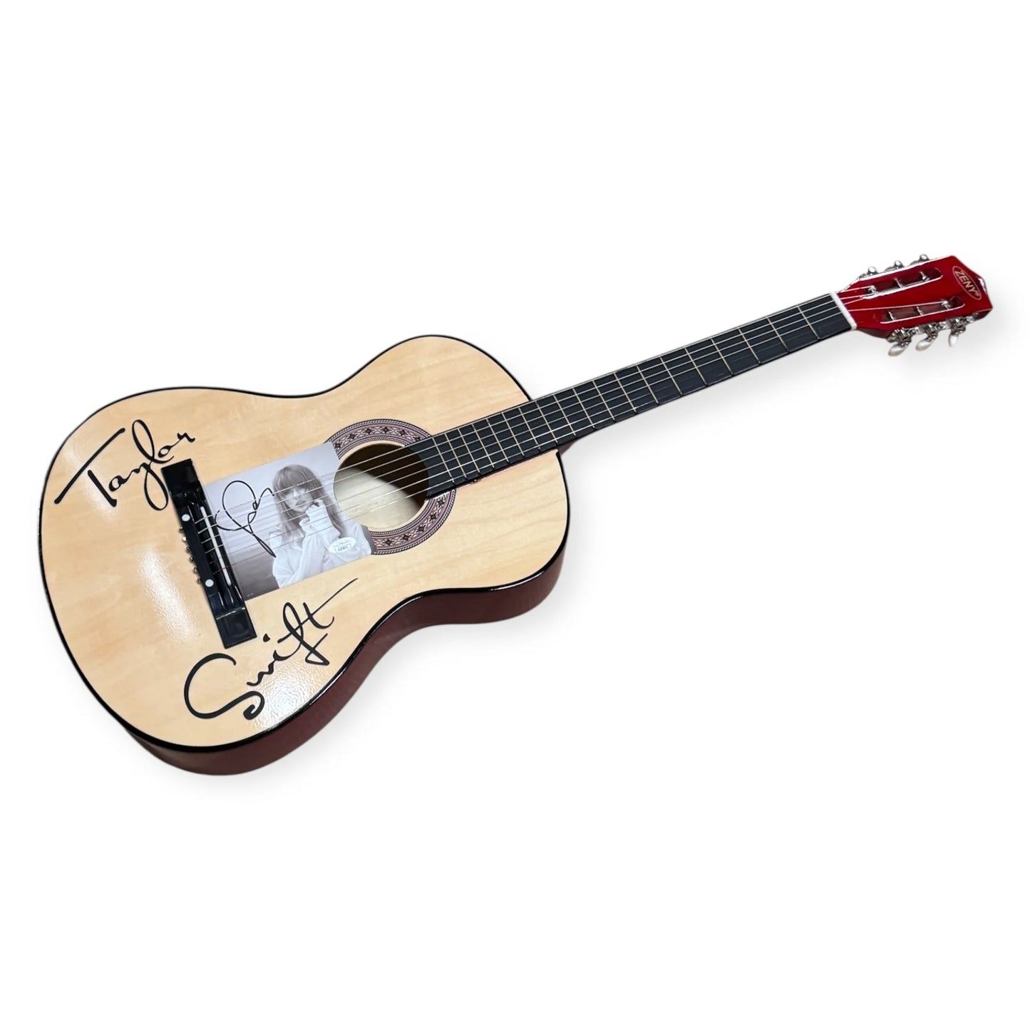 Taylor Swift Autograph Tan Guitar
