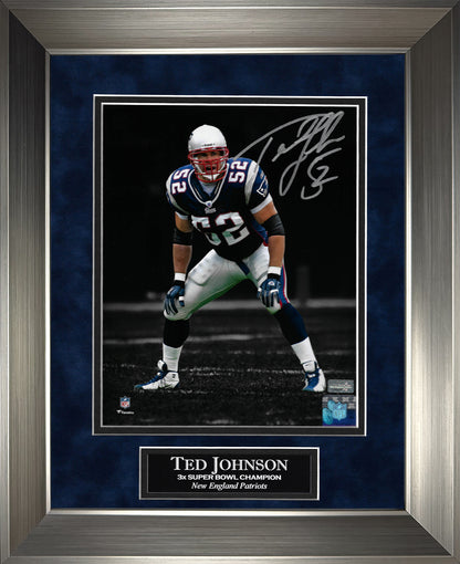 Ted Johnson Autograph Photo Spotlight 11x14