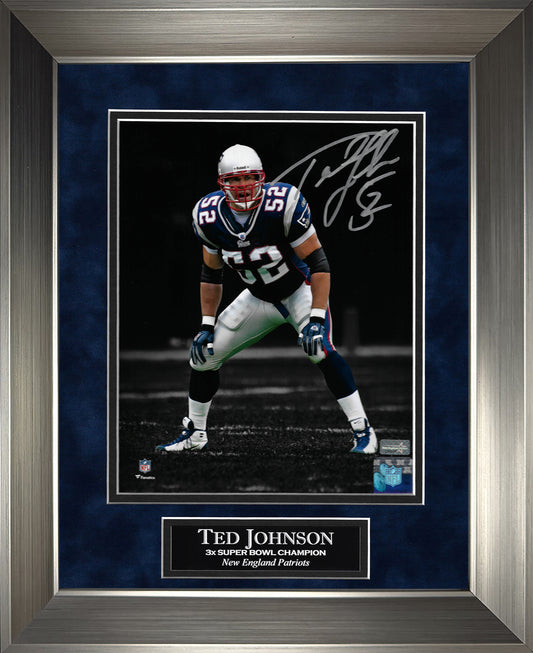 Ted Johnson Autograph Photo Spotlight 11x14