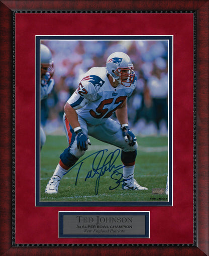 Ted Johnson Autograph Photo 11x14