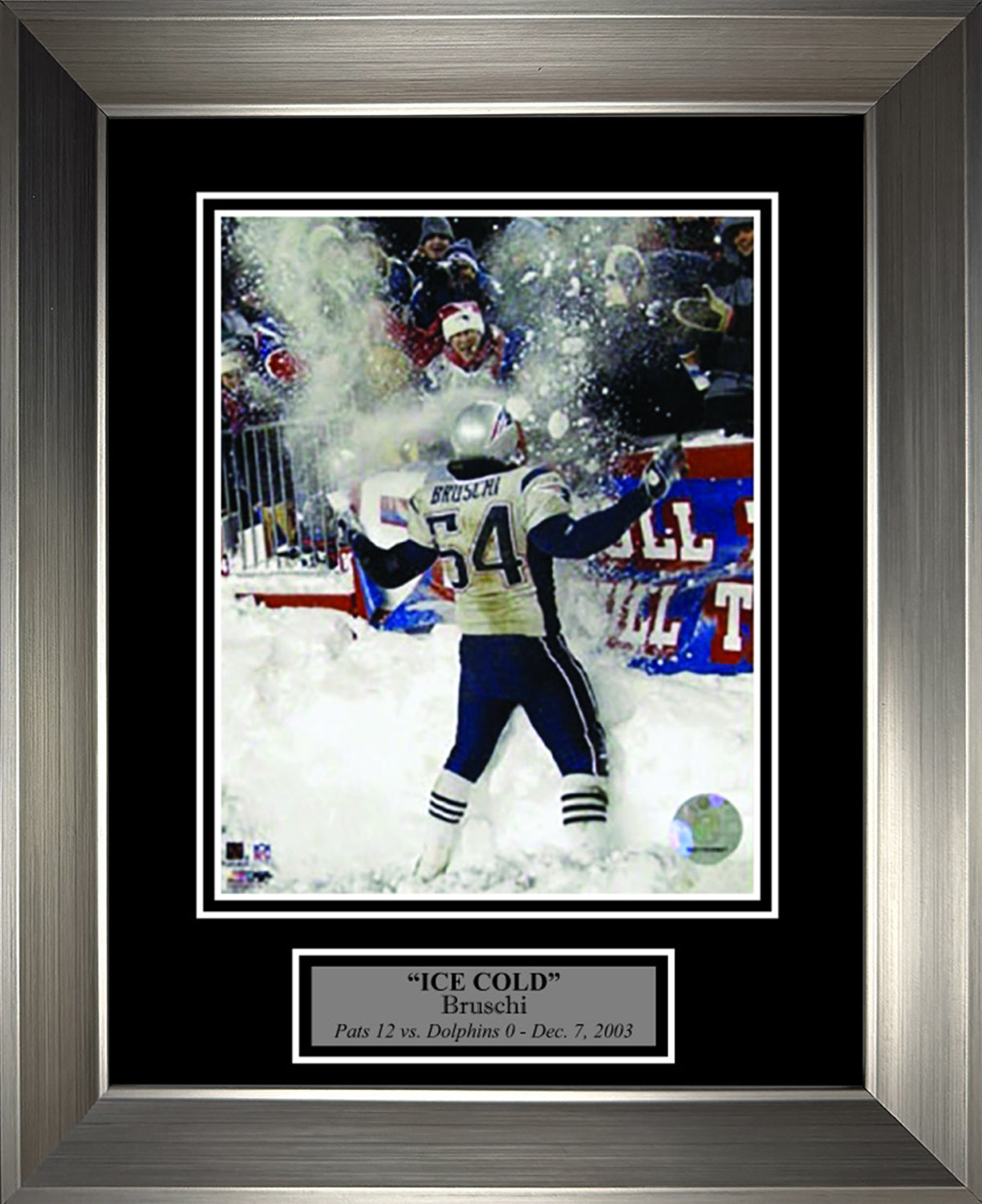 Tedy Bruschi Photo Ice Cold 11x14