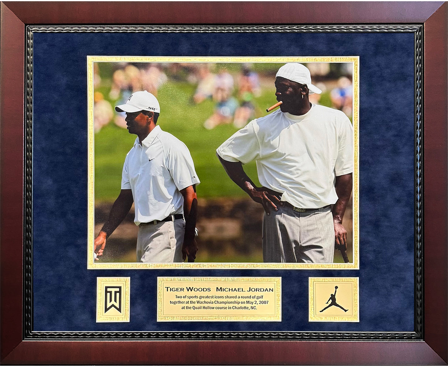 Tiger Woods, Michael Jordan Photo 16x20
