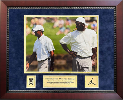 Tiger Woods, Michael Jordan Photo 16x20