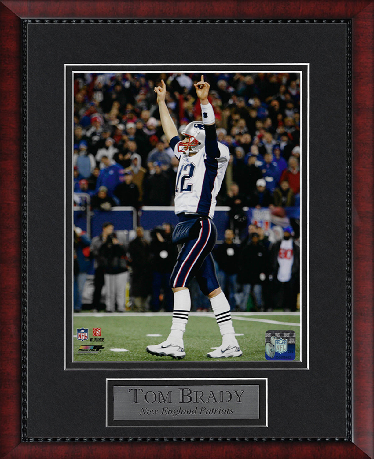 Tom Brady Photo Arms Up 11x14