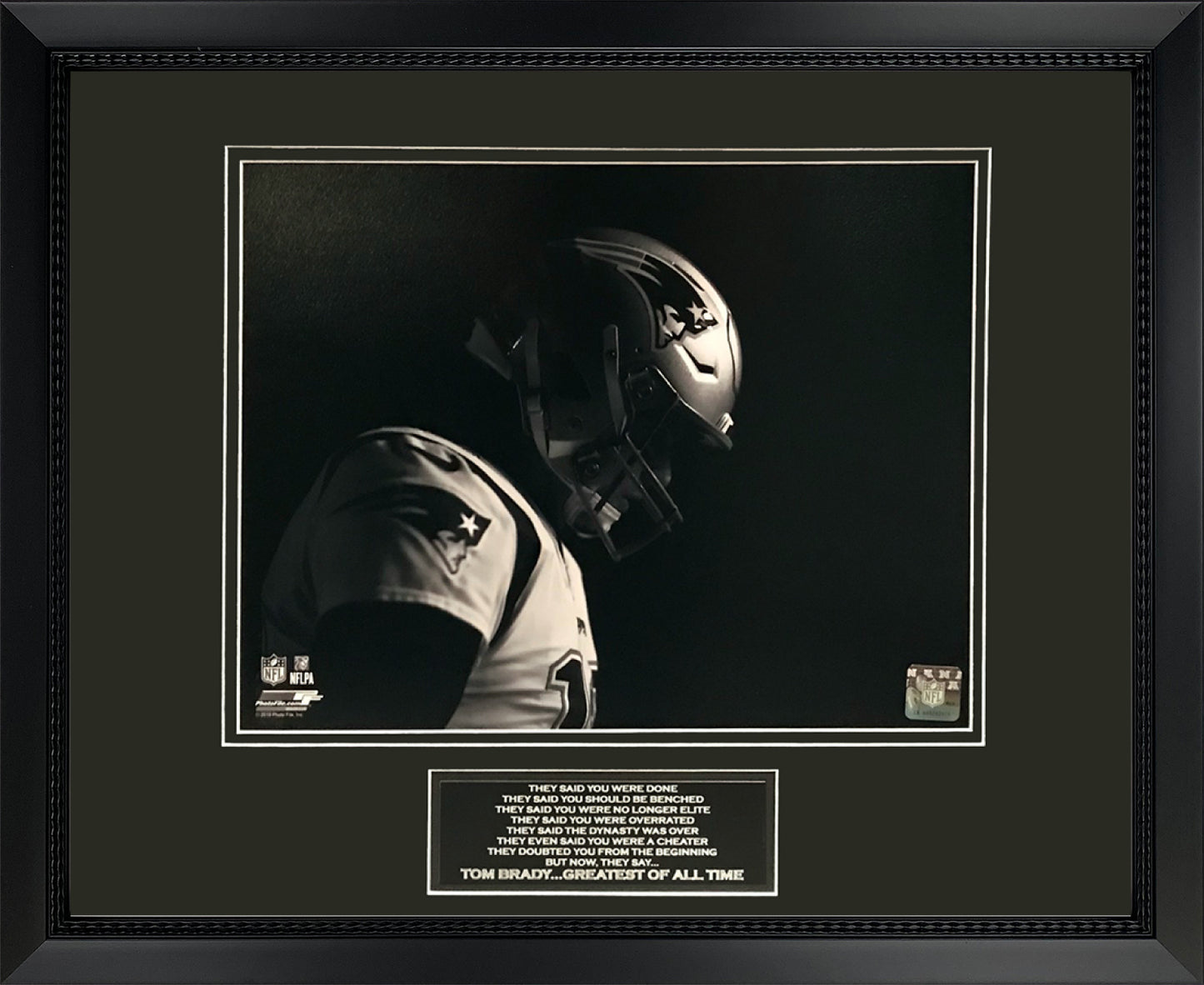 Tom Brady Photo Spotlight 16x20