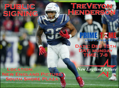 TreVeyon Henderson Public Signing