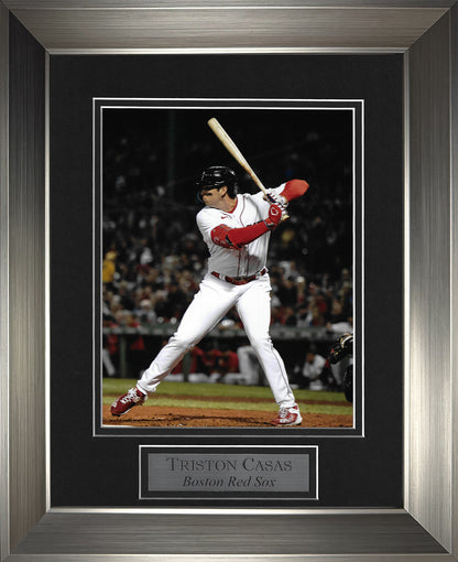 Triston Casas Photo At Bat 11x14