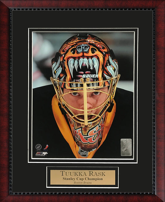 Tuukka Rask Photo Mask Close Up 11x14