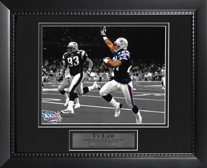 Ty Law Photo Super Bowl XXXVI TD Spotlight 11x14