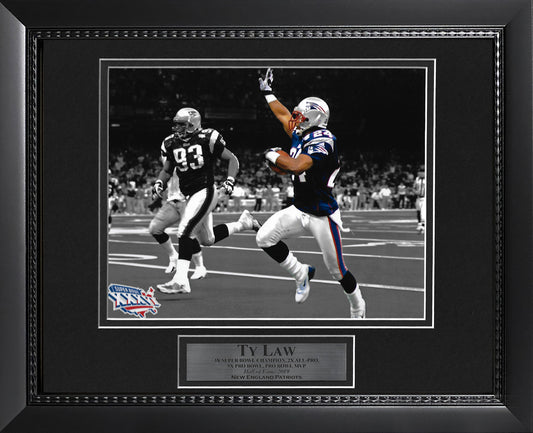 Ty Law Photo Super Bowl XXXVI TD Spotlight 11x14