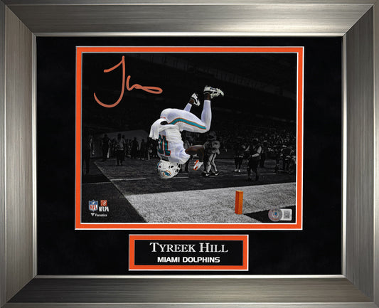 Tyreek Hill Autograph Photo Flip Spotlight 11x14