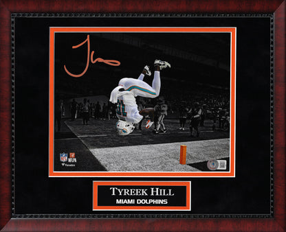 Tyreek Hill Autograph Photo Flip Spotlight 11x14