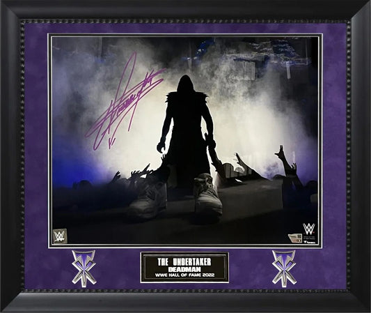 The Undertaker Autograph Photo 23x27