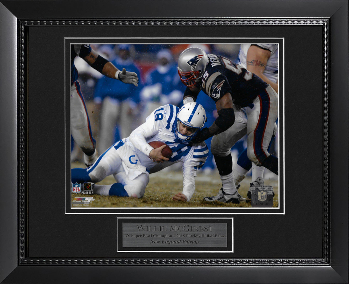 Willie McGinest Photo Tackle 11x14