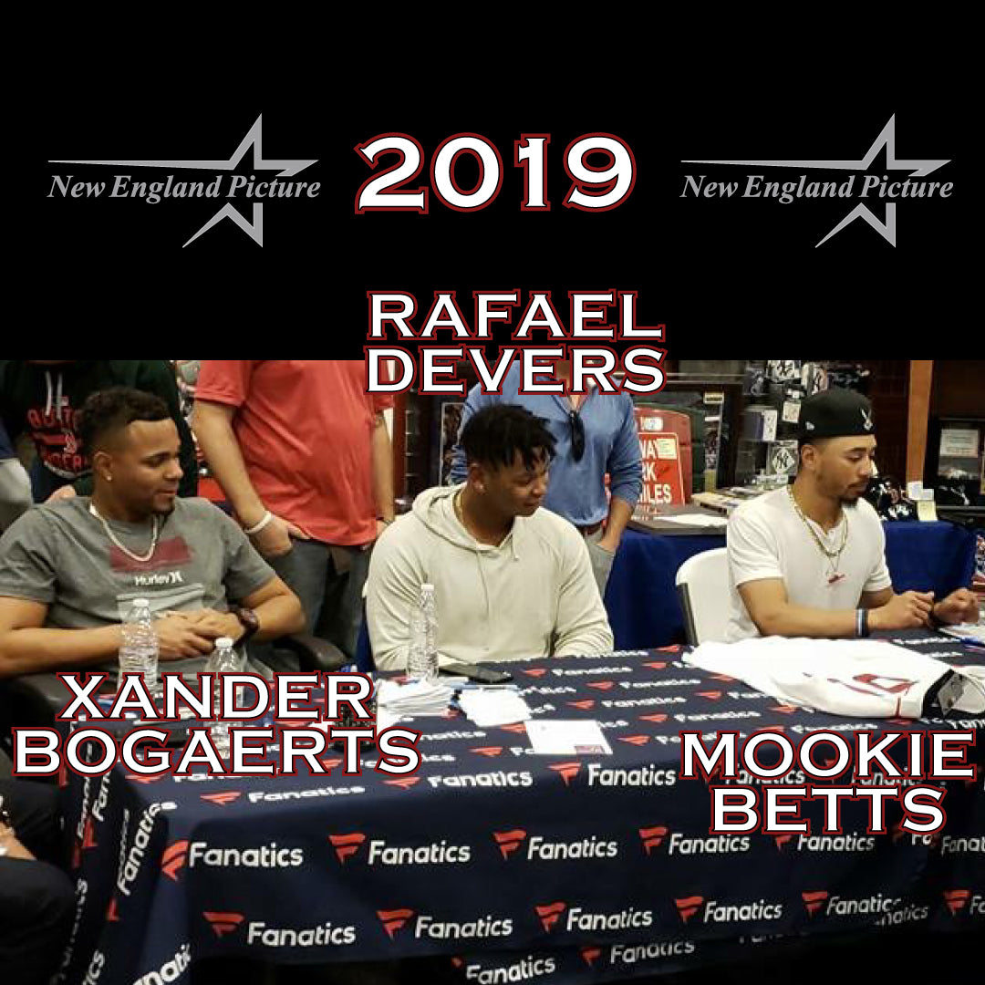 Xander Bogaerts, Rafael Devers & Mookie Betts Signing