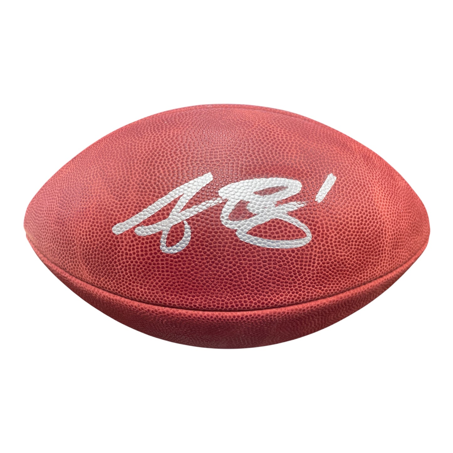 A.J. Brown Autograph Football - Wilson "The Duke" - Beckett Authentication