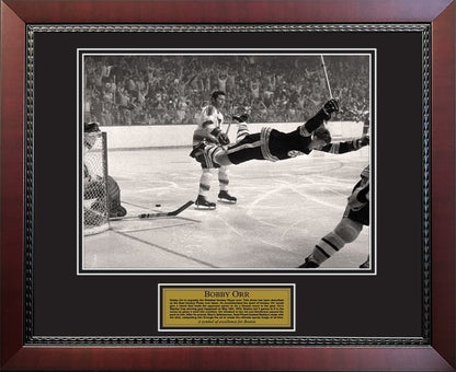 Bobby Orr Photo Stanley Cup 1970 Flying Goal 16x20