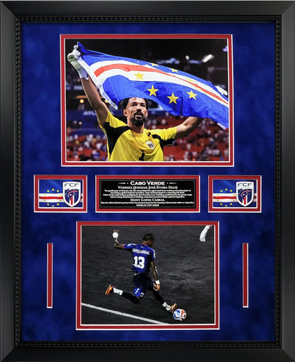 Vozinha, Lopes Cabral Photograph Collage - Cabo Verde - Framed 18x22