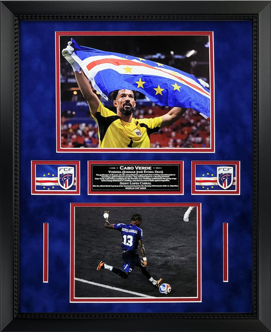 Vozinha, Lopes Cabral Photograph Collage - Cabo Verde - Framed 18x22