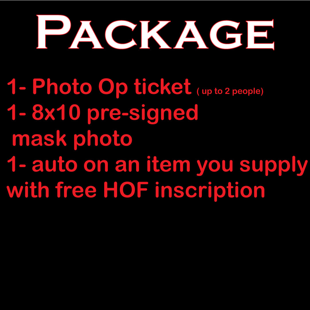Gerry Cheevers Package  Ticket