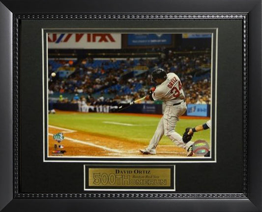 David Ortiz Photo 500th Home Run Swing 11x14