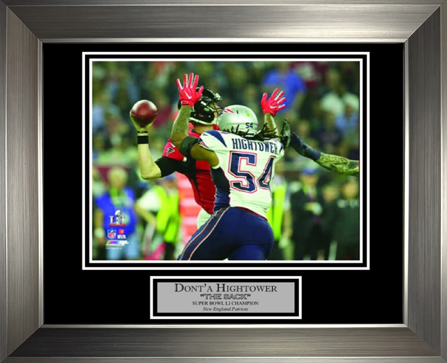 Dont'a Hightower Photo Super Bowl LI Strip Sack 11x14