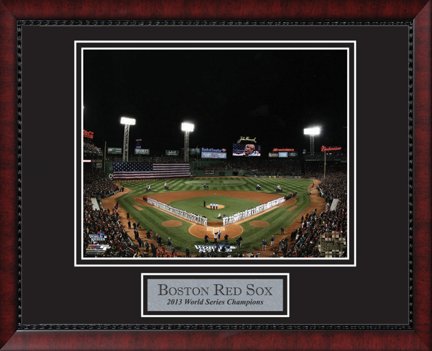 Boston Red Sox Photo Fenway Park World Series 2013 Opening Ceremony 11x14