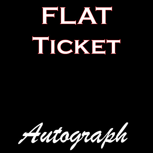 Adam Vinatieri Flat Autograph Ticket